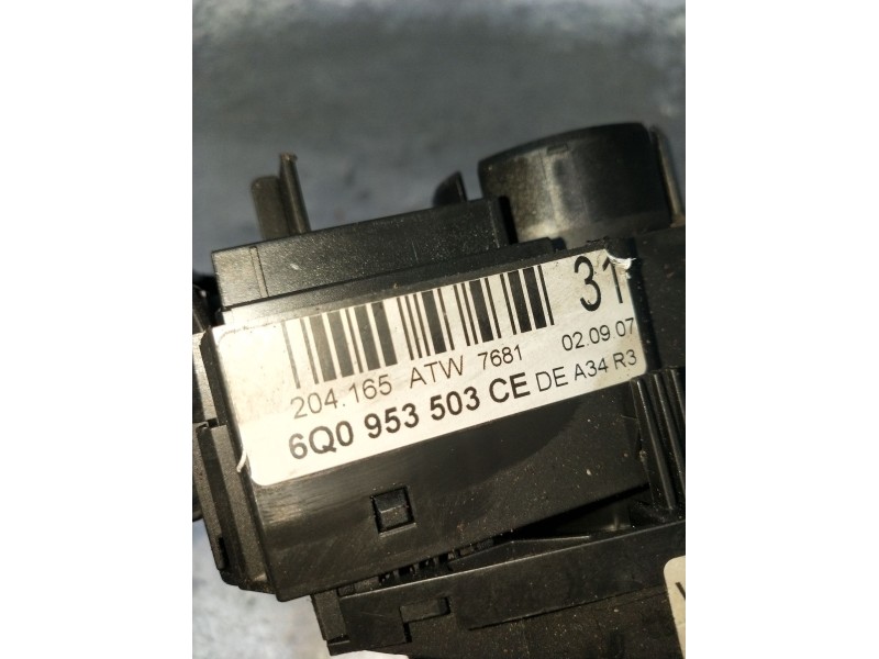 Recambio de mando luces para volkswagen polo iv (9n_, 9a_) 1.4 tdi referencia OEM IAM 6Q0953503CE 204165ATW 05