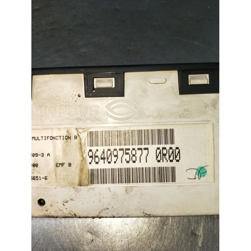 Recambio de pantalla multifuncion para peugeot 406 (8b) 2.0 hdi 110 referencia OEM IAM 9640975877  99