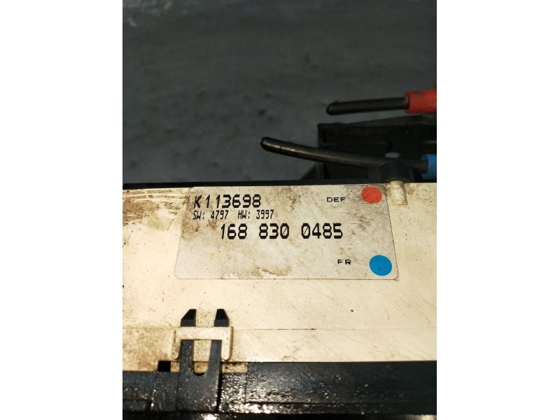 Recambio de mando calefaccion / aire acondicionado para mercedes-benz clase a (w168) a 170 cdi (168.008) referencia OEM IAM 1688