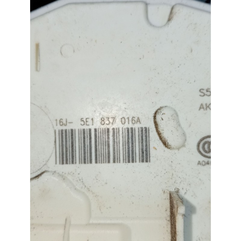 Recambio de motor cierre centralizado delantero derecho para seat toledo iv (kg3) 1.6 tdi referencia OEM IAM 5E1837016A 5P 12