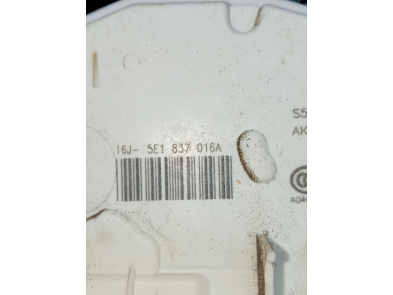 Recambio de motor cierre centralizado delantero derecho para seat toledo iv (kg3) 1.6 tdi referencia OEM IAM 5E1837016A 5P 12