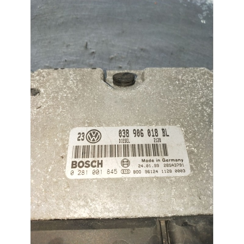 Recambio de centralita motor uce para volkswagen golf iv (1j1) 1.9 tdi referencia OEM IAM 0281001845 038906018BL 28SA3791 98