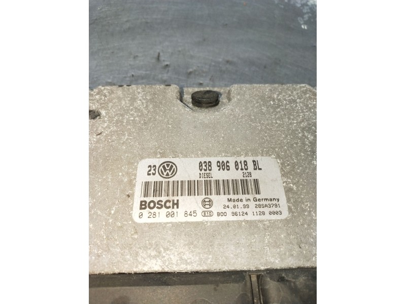 Recambio de centralita motor uce para volkswagen golf iv (1j1) 1.9 tdi referencia OEM IAM 0281001845 038906018BL 28SA3791 98
