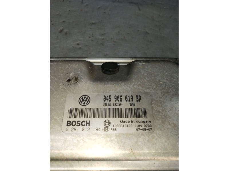 Recambio de centralita motor uce para volkswagen polo iv (9n_, 9a_) 1.4 tdi referencia OEM IAM 0281012194 045906019BP 1039S13127