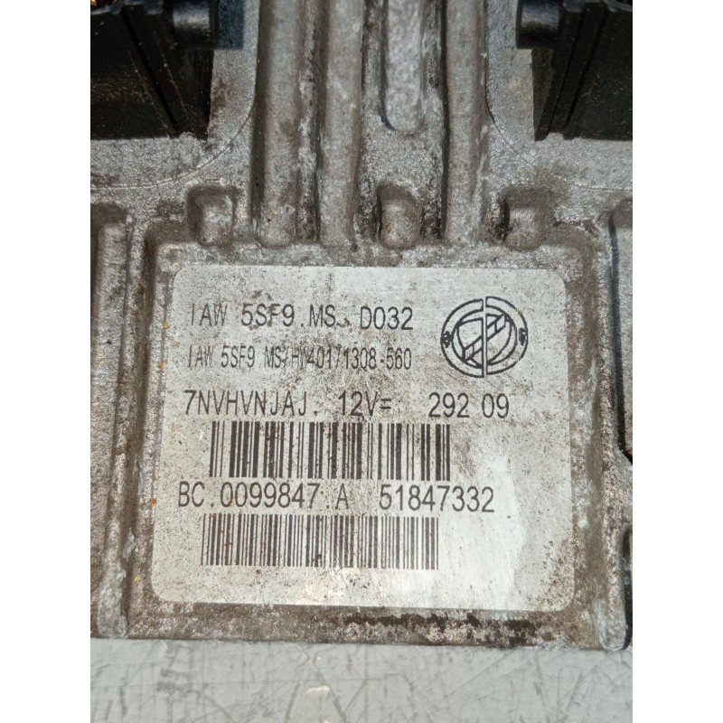 Recambio de centralita motor uce para fiat 500 (312_) 1.2 (312axa1a) referencia OEM IAM 51847332 IAW5SF9MSD032 IAW5SF9MSKAM40 07