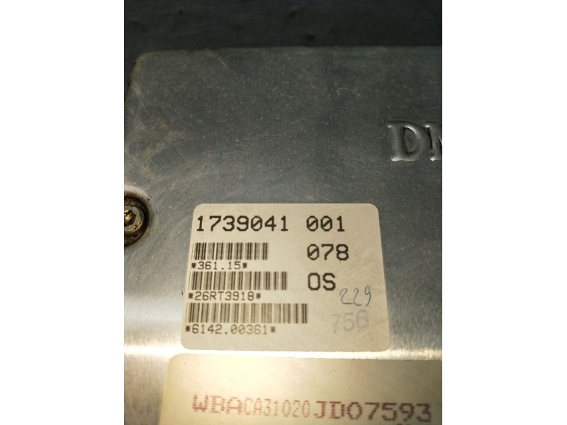 Recambio de centralita motor uce para bmw 3 (e36) 318 i referencia OEM IAM 0261200520 1739041001 26RT3918 90