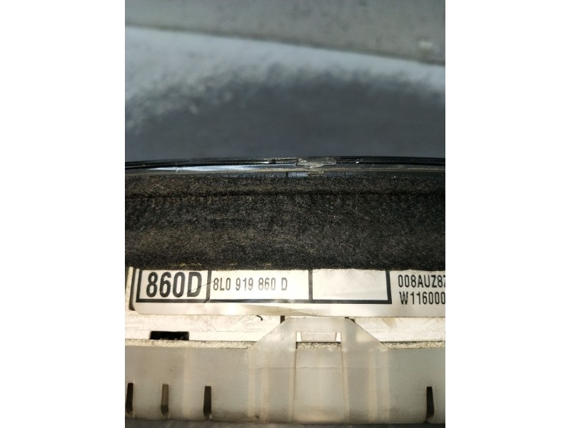 Recambio de cuadro instrumentos para audi a3 (8l1) 1.9 tdi referencia OEM IAM 8L0919860D 008AUZ8Z0 96