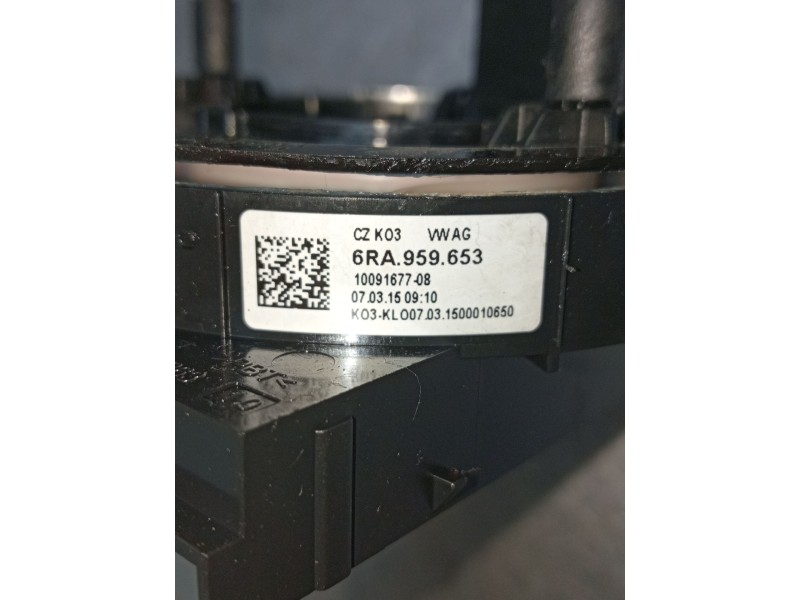 Recambio de anillo airbag para seat toledo iv (kg3) 1.6 tdi referencia OEM IAM 6RA959653 1009167708 12