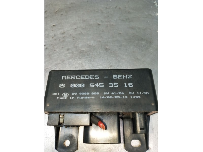 Recambio de caja precalentamiento para mercedes-benz clase a (w168) a 170 cdi (168.008) referencia OEM IAM 0005453516 899089000 