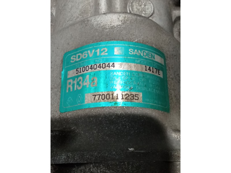 Recambio de compresor aire acondicionado para renault clio ii (bb_, cb_) 1.9 dti (b/cb0u) referencia OEM IAM 7700111235  98