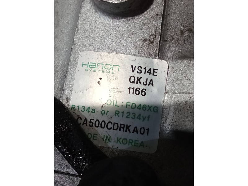 Recambio de compresor aire acondicionado para kia ceed business referencia OEM IAM CA500CDRKA01  22