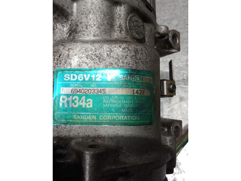 Recambio de compresor aire acondicionado para citroën c3 pluriel 1.4 referencia OEM IAM 6940203345  02