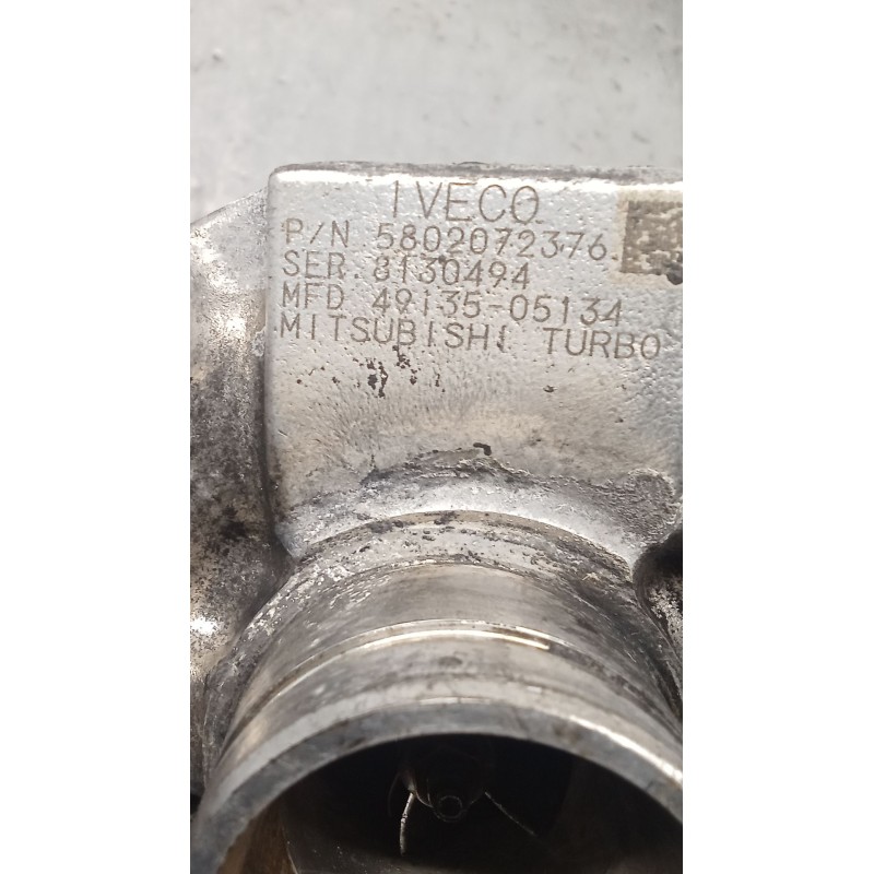 Recambio de turbocompresor para fiat ducato furgoneta (250_) 130 multijet 2,3 d 4x4 referencia OEM IAM 5802072376 4913505134 14