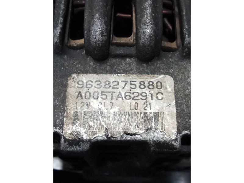 Recambio de alternador para peugeot 206 sw (2e/k) 1.4 referencia OEM IAM 9638275880  02