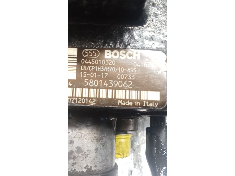 Recambio de bomba inyeccion para fiat ducato furgoneta (250_) 130 multijet 2,3 d 4x4 referencia OEM IAM 0445010320 5801439062 BO