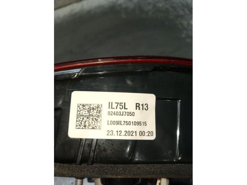 Recambio de piloto trasero derecho interior para kia ceed business referencia OEM IAM IL75LR13 92403J7050 22