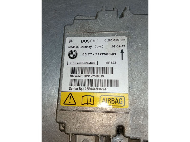 Recambio de kit airbag para bmw 1 (e87) 116 i referencia OEM IAM 0285010062 6577912250001 22