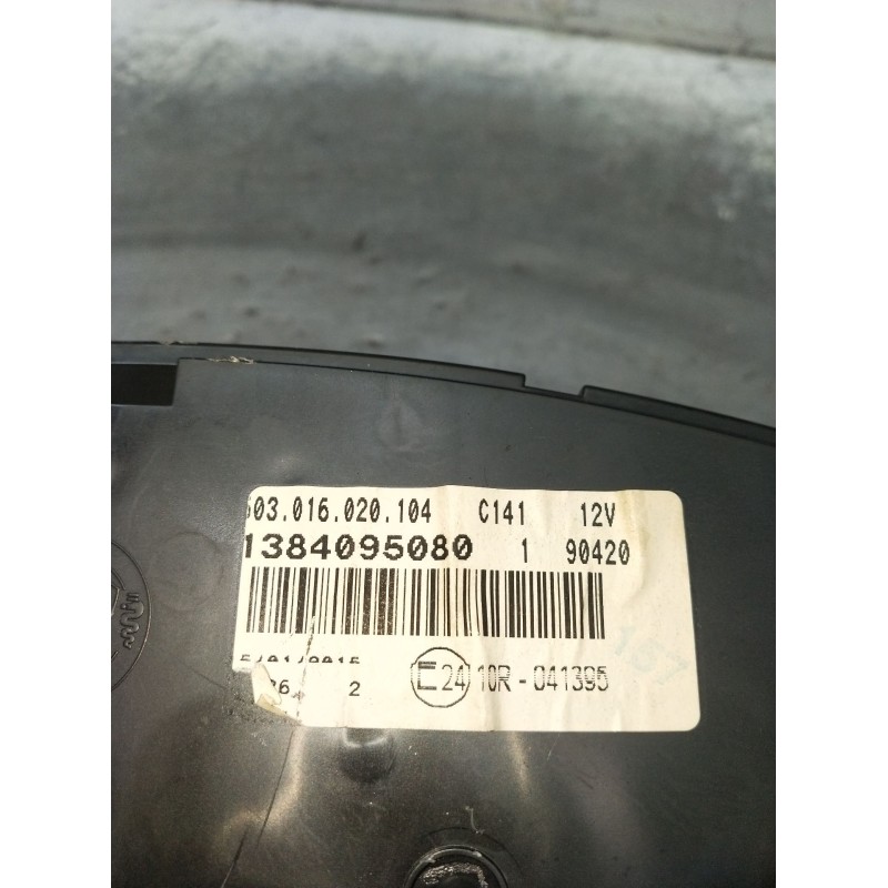 Recambio de cuadro instrumentos para fiat ducato furgoneta (250_) 130 multijet 2,3 d 4x4 referencia OEM IAM 1384095080 503016020