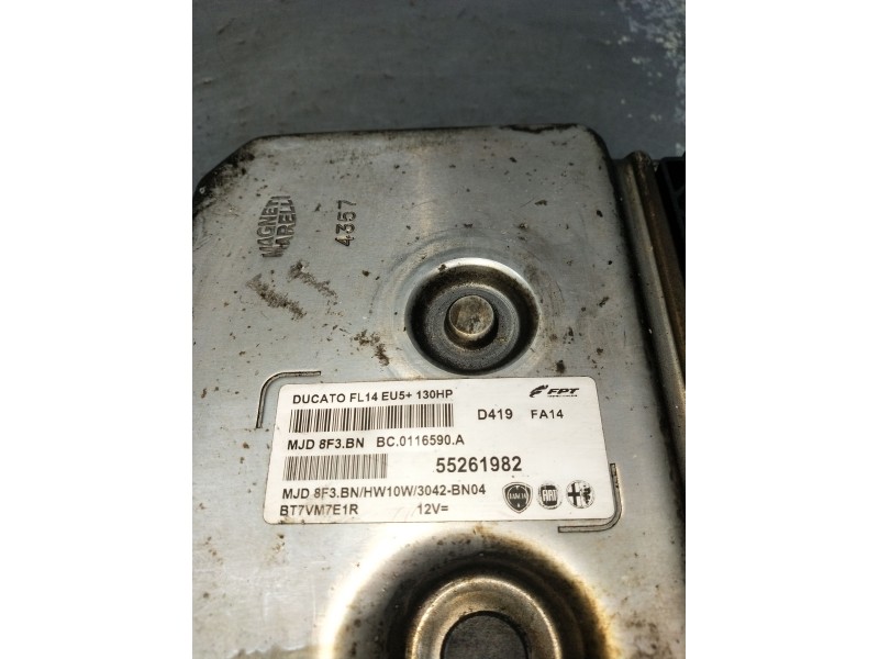Recambio de centralita motor uce para fiat ducato furgoneta (250_) 130 multijet 2,3 d 4x4 referencia OEM IAM 55261982 BC0116590A