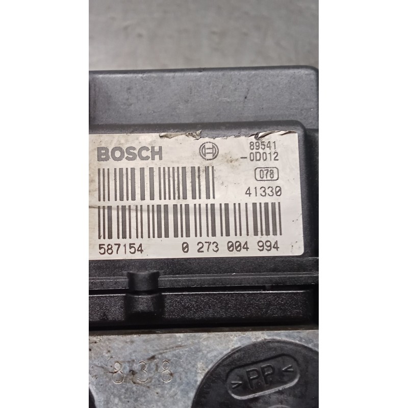 Recambio de abs para toyota yaris (ncp1/nlp1/scp1) 1.4 turbodiesel cat referencia OEM IAM 0273004994 0265218661 445100D012