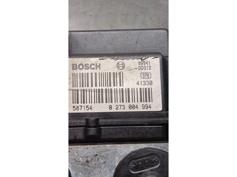 Recambio de abs para toyota yaris (ncp1/nlp1/scp1) 1.4 turbodiesel cat referencia OEM IAM 0273004994 0265218661 445100D012