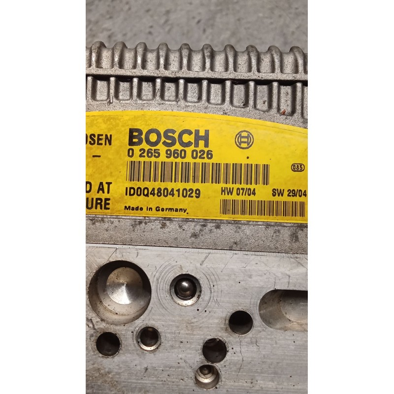 Recambio de abs para mercedes-benz clase e (w211) berlina e 320 cdi (211.026) referencia OEM IAM 0265960026 A0054317912 02652500