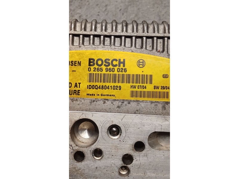 Recambio de abs para mercedes-benz clase e (w211) berlina e 320 cdi (211.026) referencia OEM IAM 0265960026 A0054317912 02652500