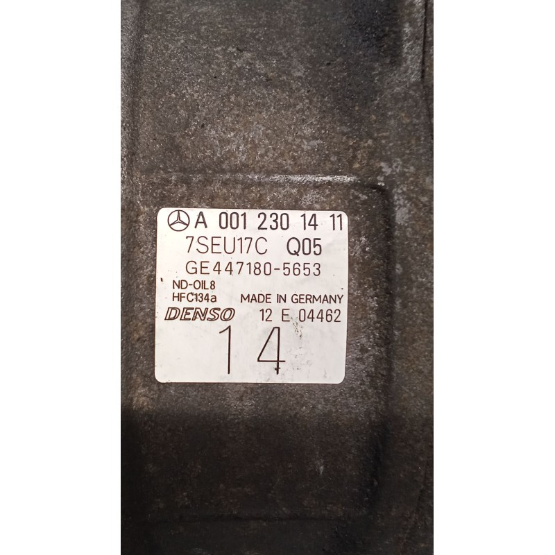 Recambio de compresor aire acondicionado para mercedes-benz clase e (w211) berlina e 320 cdi (211.026) referencia OEM IAM A00123