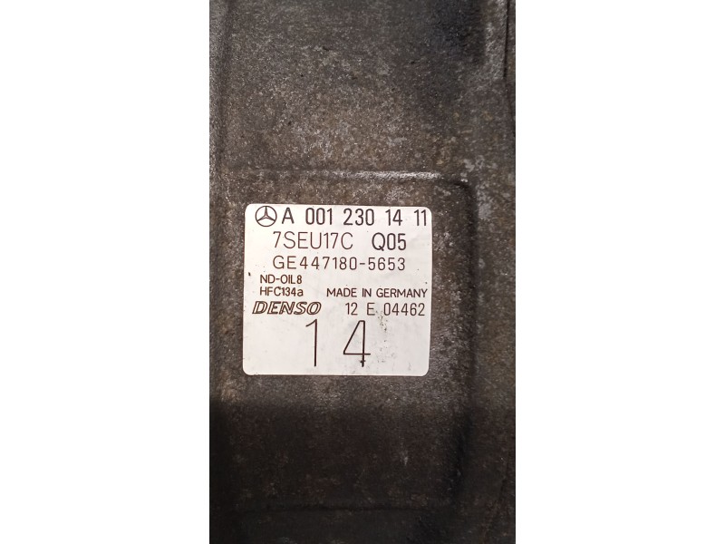 Recambio de compresor aire acondicionado para mercedes-benz clase e (w211) berlina e 320 cdi (211.026) referencia OEM IAM A00123