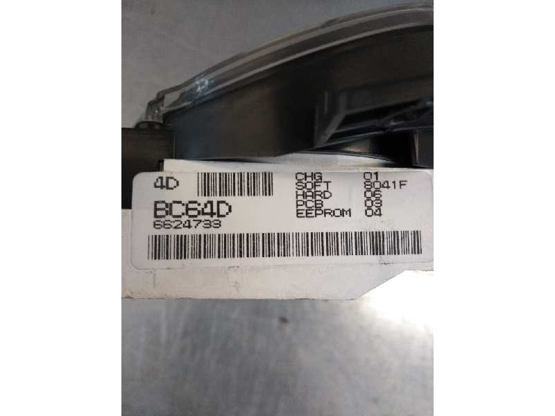 Recambio de cuadro instrumentos para nissan micra (k12e) 1.4 cat referencia OEM IAM BC64D 6624733 4D