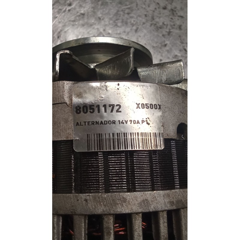 Recambio de alternador para opel astra f hatchback (t92) 1.7 tds (f08, m08, f68, m68) referencia OEM IAM 8051172 70A CON DEPRESO