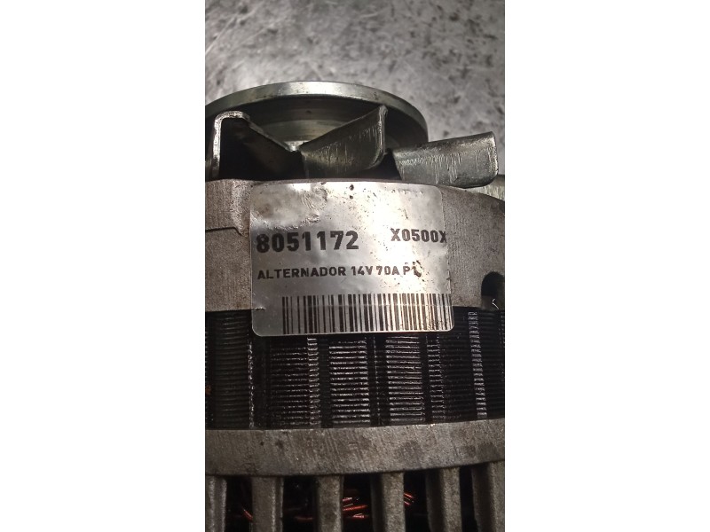 Recambio de alternador para opel astra f hatchback (t92) 1.7 tds (f08, m08, f68, m68) referencia OEM IAM 8051172 70A CON DEPRESO