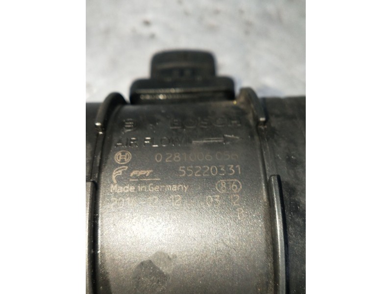 Recambio de caudalimetro para fiat ducato furgoneta (250_) 130 multijet 2,3 d 4x4 referencia OEM IAM 0281006056 55220331 14