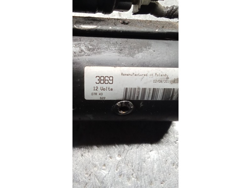 Recambio de motor arranque para mercedes-benz clase e (w211) berlina e 320 cdi (211.026) referencia OEM IAM 3869  02