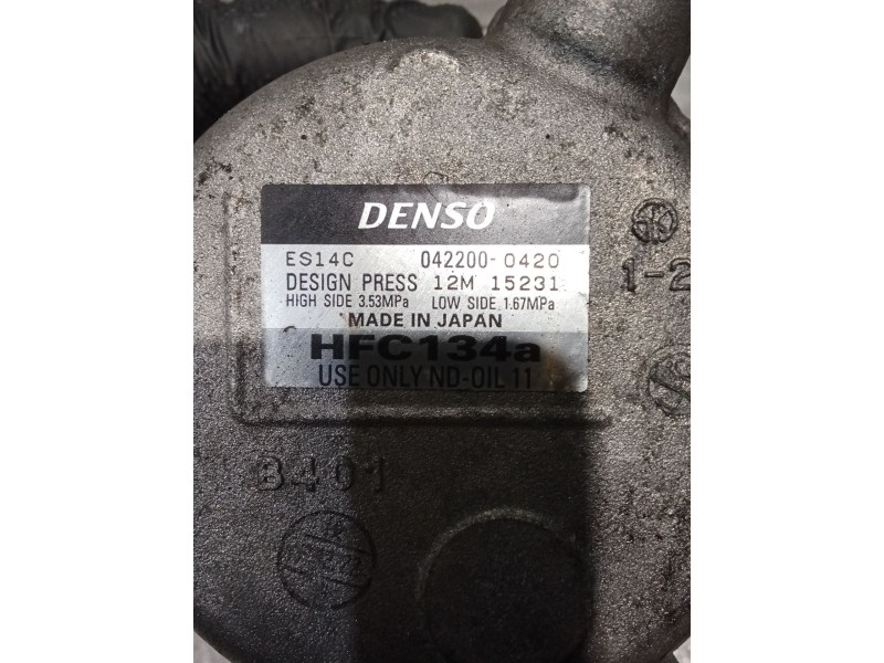 Recambio de compresor aire acondicionado para toyota prius (nhw30) eco referencia OEM IAM   09
