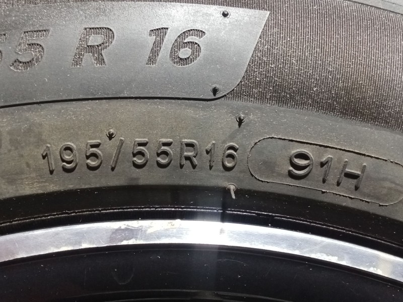 Recambio de juego llantas para peugeot 208 (p2) referencia OEM IAM 195/55 R16 91H  VER FOTOS