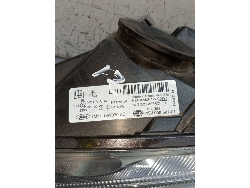 Recambio de faro izquierdo para ford c-max (dm2) 1.6 referencia OEM IAM 7M5113W030AD 1EJ00958701 