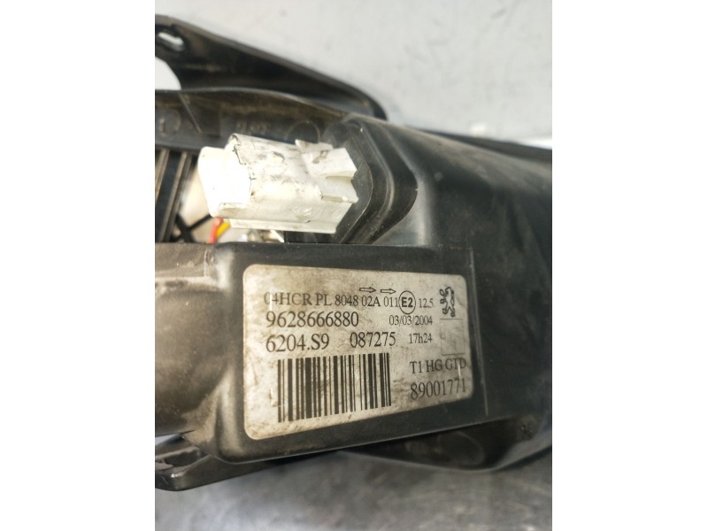 Recambio de faro izquierdo para peugeot 206 sw (2e/k) 1.4 referencia OEM IAM 962866880 89001771 02