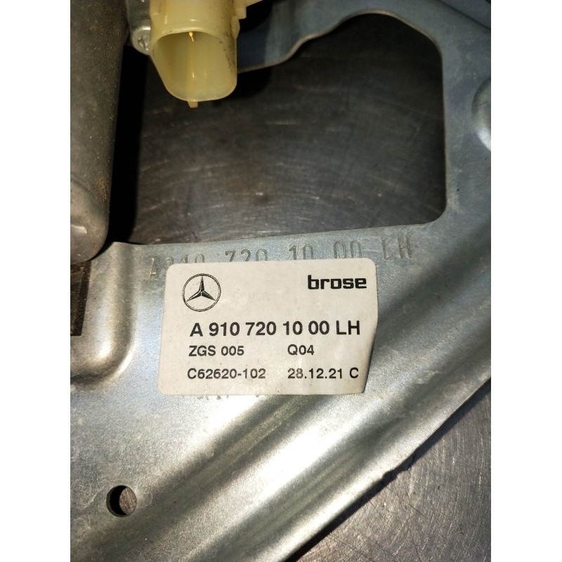 Recambio de elevalunas delantero izquierdo para mercedes-benz sprinter iii furgón fwd referencia OEM IAM A9107201000 ZGS005 22 5