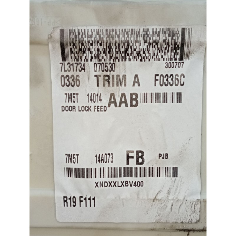 Recambio de caja reles / fusibles para ford c-max (dm2) 1.6 referencia OEM IAM 7L31734070530 7M5T14014AAD 7M5T14A073FB 