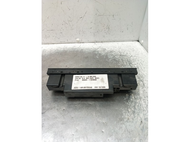Recambio de mando calefaccion / aire acondicionado para bmw 5 (e39) 530 d referencia OEM IAM 6904834 90025110 00