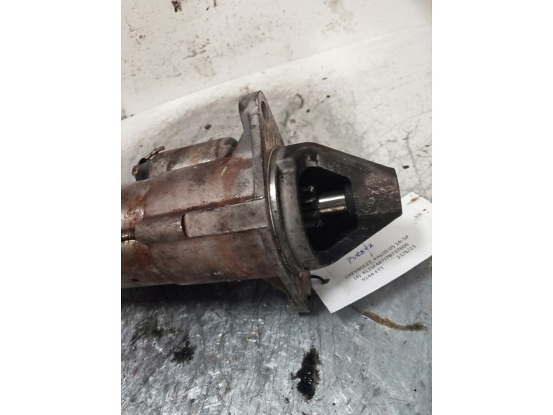 Recambio de motor arranque para chevrolet kalos 1.4 cat referencia OEM IAM   