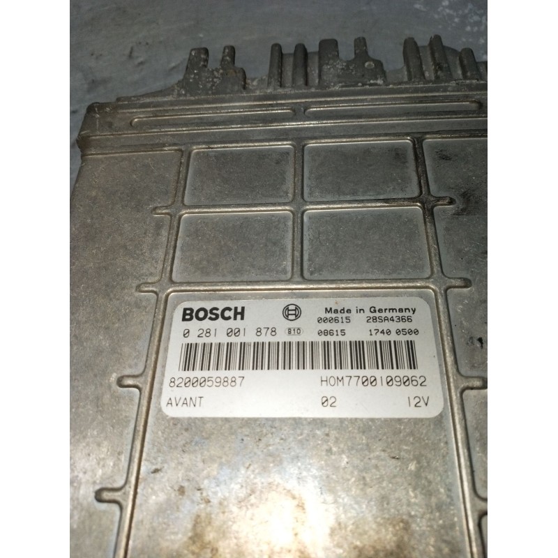 Recambio de centralita motor uce para renault clio ii (bb_, cb_) 1.9 dti (b/cb0u) referencia OEM IAM 0281001878 8200059887 28SA4