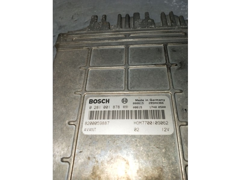 Recambio de centralita motor uce para renault clio ii (bb_, cb_) 1.9 dti (b/cb0u) referencia OEM IAM 0281001878 8200059887 28SA4