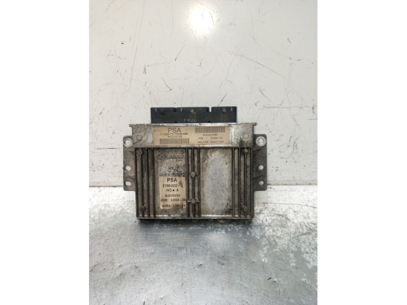 Recambio de centralita motor uce para peugeot 206 sw (2e/k) 1.4 referencia OEM IAM 6952202780 9644625680 02