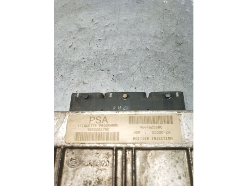 Recambio de centralita motor uce para peugeot 206 sw (2e/k) 1.4 referencia OEM IAM 6952202780 9644625680 02