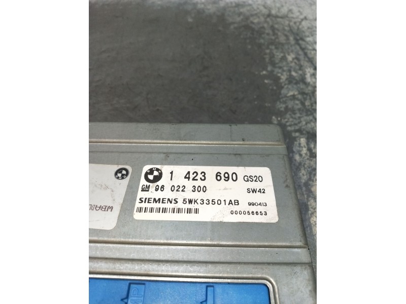 Recambio de centralita cambio automatico para bmw 5 (e39) 530 d referencia OEM IAM 5WK33501AB 1423690 96022300 00