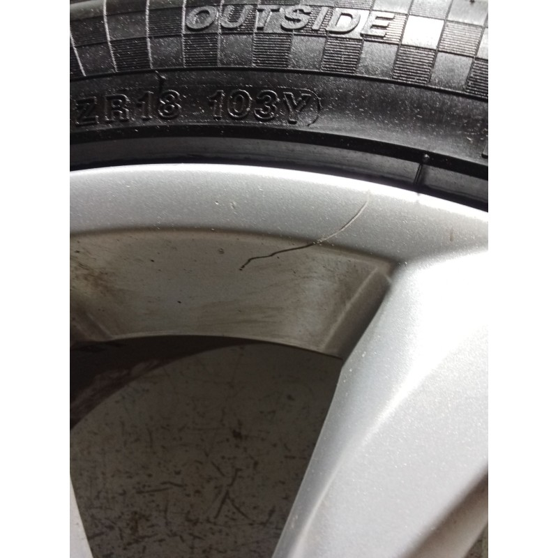 Recambio de juego llantas para bmw 5 (f10) 520 d referencia OEM IAM 245/45 R18 100Y (1) 275/40 R18 103Y (2)  JUEGO DE 3 RUEDASVE