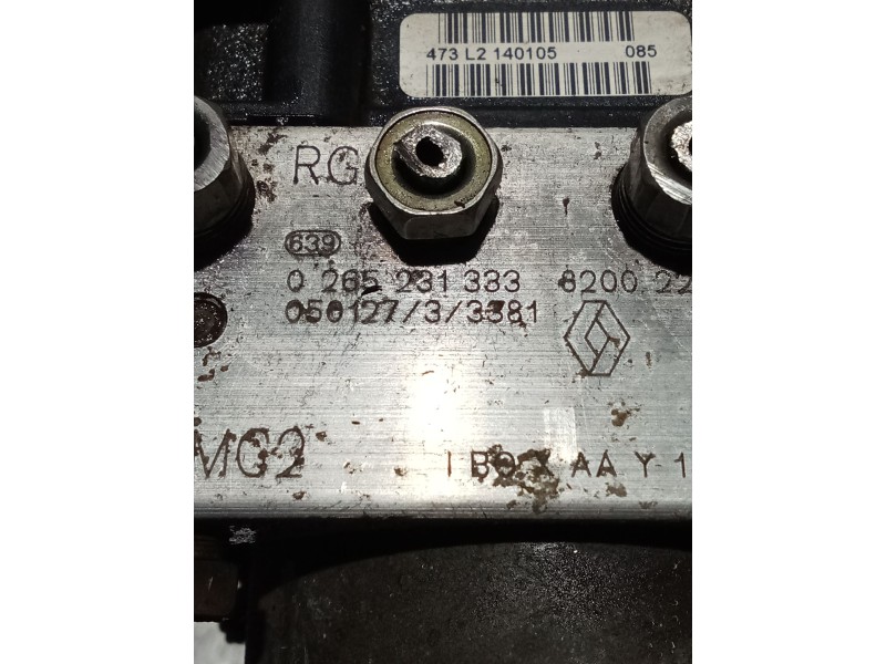 Recambio de abs para renault kangoo (kc0/1_) 1.5 dci (kc07) referencia OEM IAM 0265800335 0265231333 8200229137