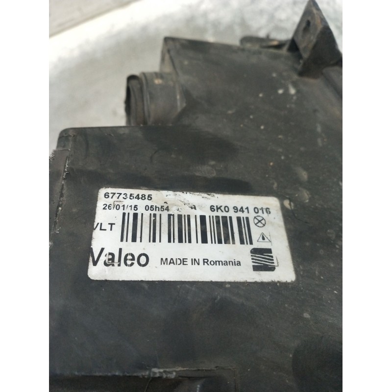 Recambio de faro derecho para seat ibiza ii (6k1) 1.9 tdi referencia OEM IAM 6K0941016 67735485 VER FOTOS